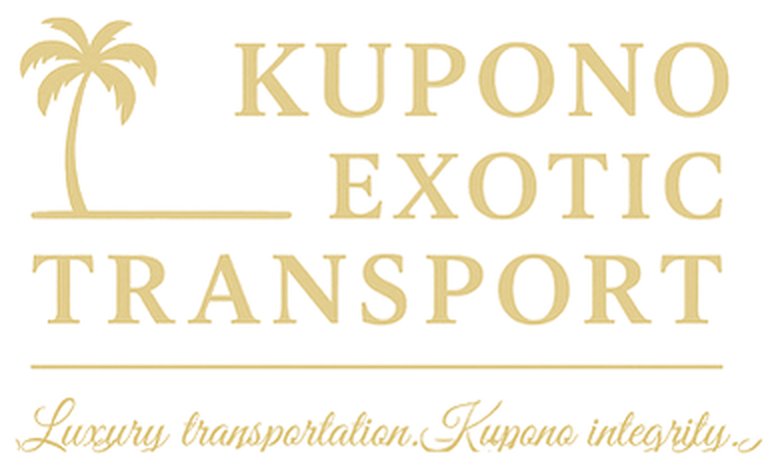 Kupono Exotic Transport — Luxury transportation. Kupono integrity.